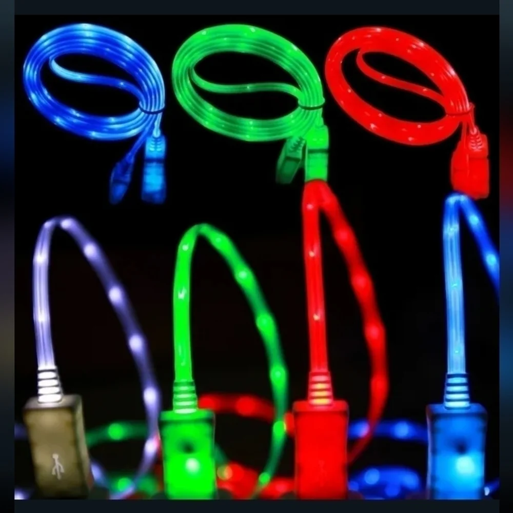PS4 Micro USB LED charger cables